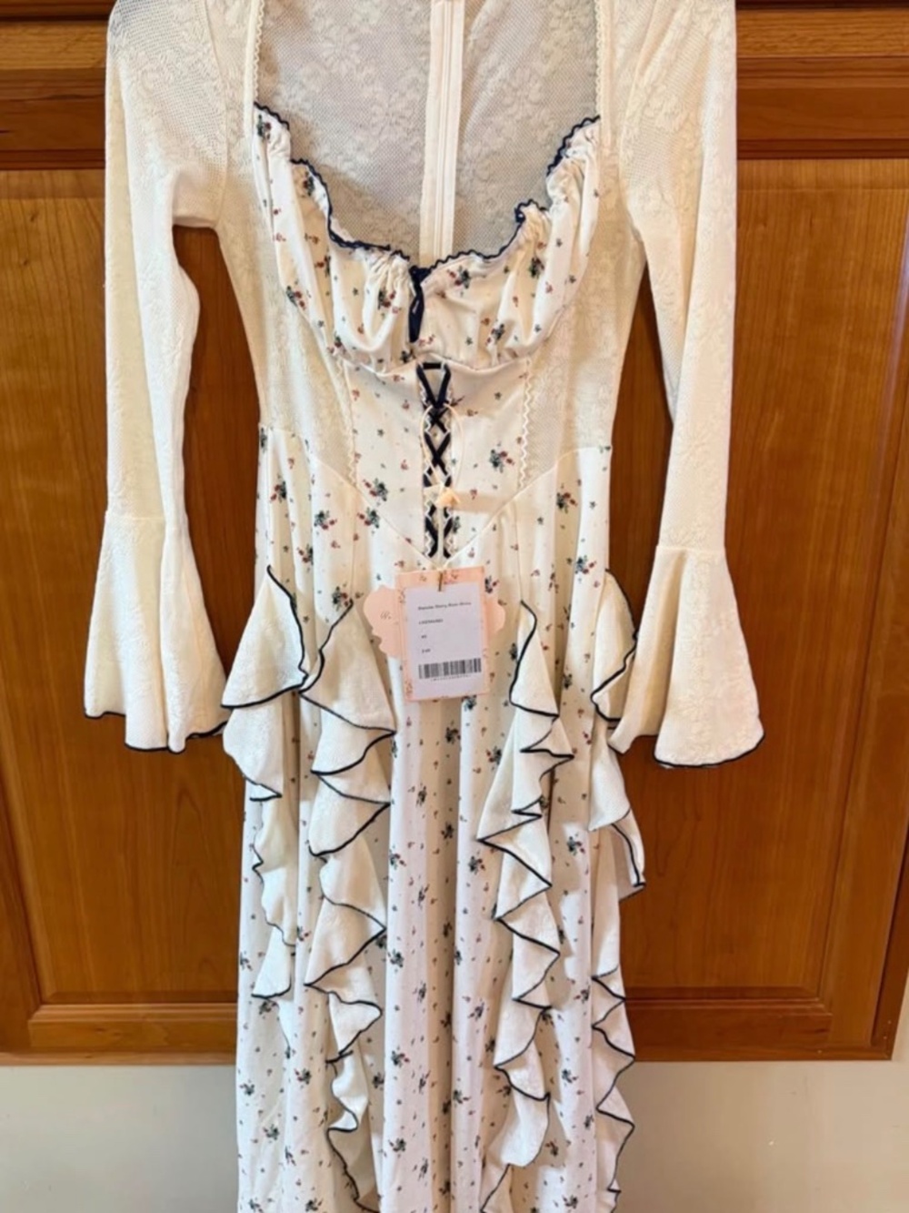 LaceMade corset dress Danube Starry River - Picture 5 of 7